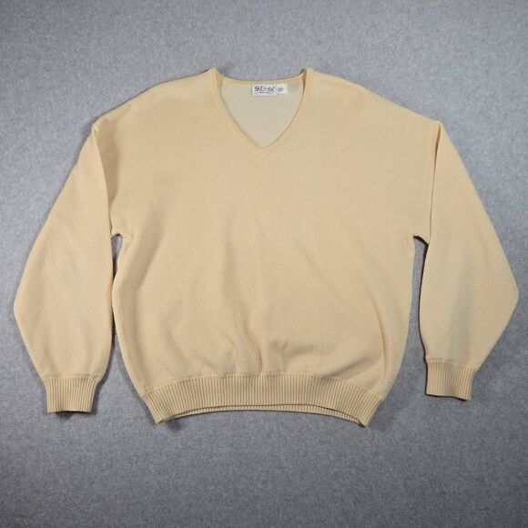 St. CROIX Knit V neck Sweater made in USA VTG  Womens - Picture 1 of 13
